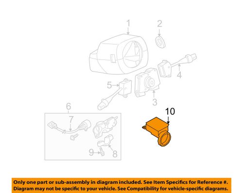 Nissan oem anti-theft-ignition immobilizer module 28590c9901