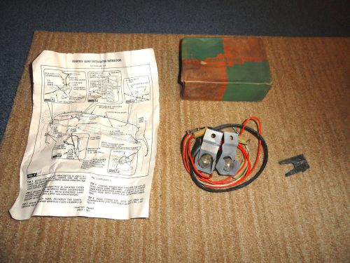 1958 chevy pass. nos courtesy lamp unit 987736