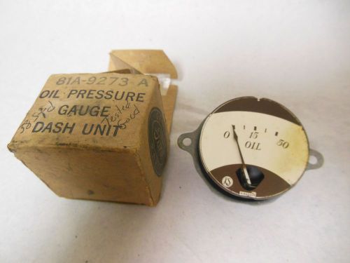 1938 ford standard oil pressure dash gauge nos ford #81a-9273 a