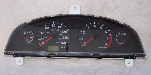00 01 nissan maxima speedometer analog cluster mph  mt 2y902 free shipping