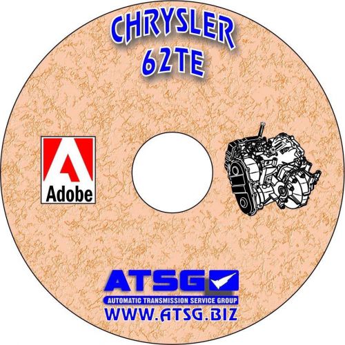 Chrysler dodge 62te atsg transmission transaxle service manual rebuild overhaul