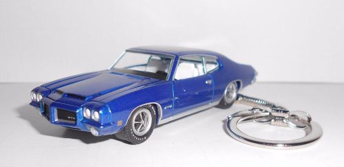 1971 pontiac gto  blue key chain