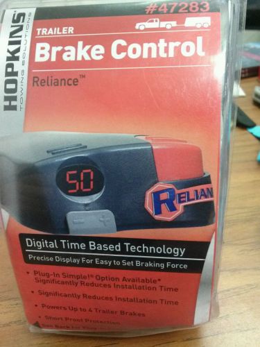 Hopkins digital trailer brake control reliance 47283 brand new