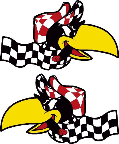 Vintage crow decal hotrod mr. gasser rare old custom