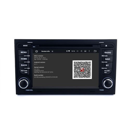 Gps navi for audi a4 s4 rs4 02-08 video unit radio android 5.1 stereo map