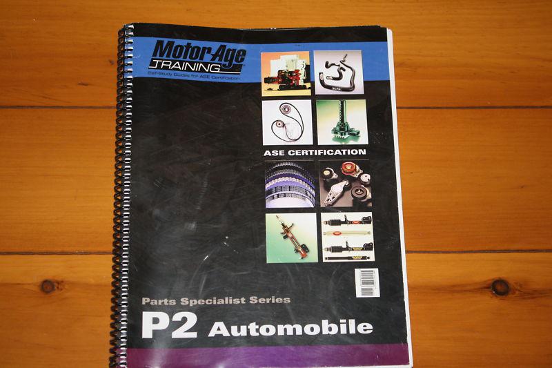 Motor age p2 ase test (parts specialist) 