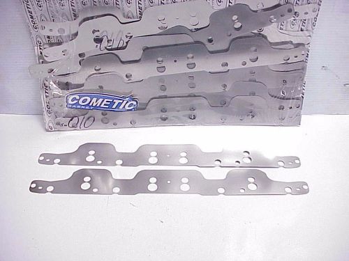 2 new jesel sb2.2 chevy shaft roller rocker arms shims .010&#034; thick cometic dei