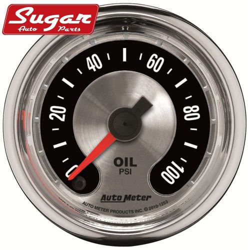 Autometer 1253 american muscle oil pressure gauge