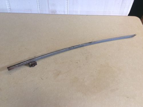 1964 1/2 1965 1966 Ford Mustang Front of LH Door Glass Run Weatherstrip channel, image 1