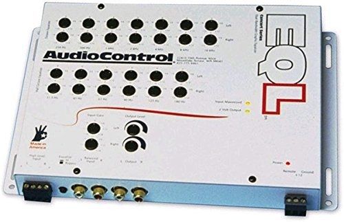 Audiocontrol audio control eqlwhite trunk mount equalizer and pre-amp