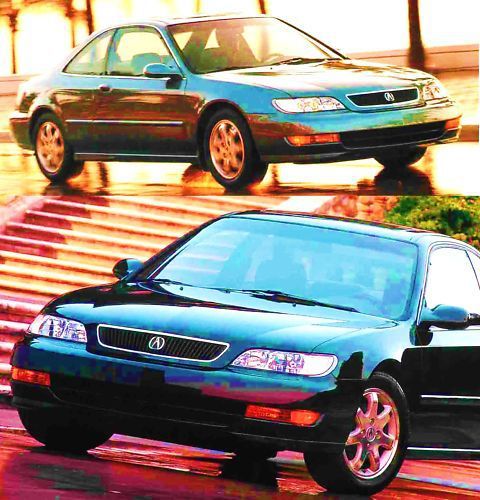1998 acura cl coupe deluxe brochure-2.3cl &amp; 3.0cl coupe