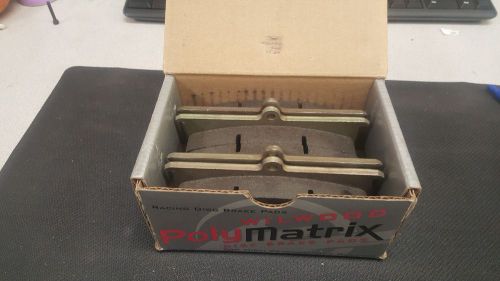 Wilwood polymatrix disc brake pads 15e-6100k