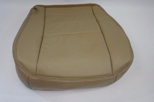 2004 05 06 07 ford f250 f350 lariat truck driver bottom  leather seat cover tan