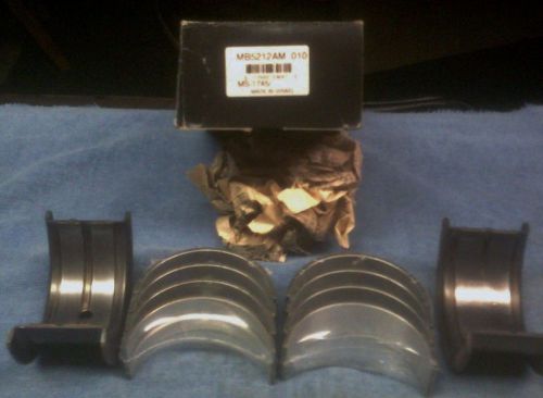 King and federal mogul engine main bearings for bb chevrolet, .010