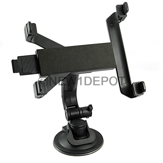 360°rotating retractable car suv holder mount stand for pad gps set universal x1