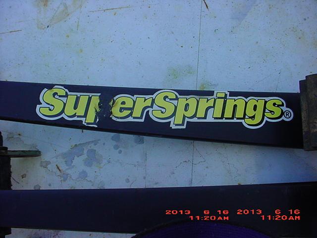 Supersprings super springs ssa7 used excellent condition f 150 tacoma frontier