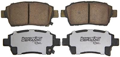 Perfect stop ceramic pc990 brake pad or shoe, front