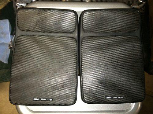Bmw e30 325is 325es m3 rear black premium speaker covers
