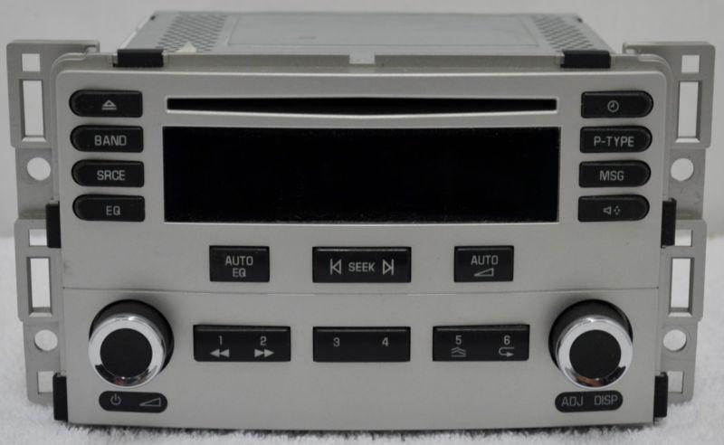 05-06 chevrolet cobalt radio single cd player - model# 15272190