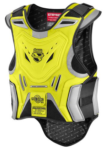 Icon field armor stryker vest, mil-spec yellow, 2xl/3xl
