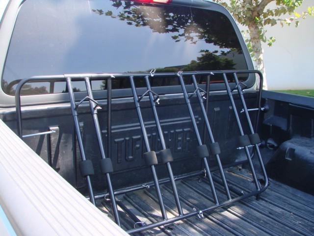 4 (four) bicycle bike rack truck pick up bed mount carrier full & compact new 