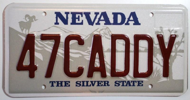 47 caddy metal novelty plate for your 1947 cadillac