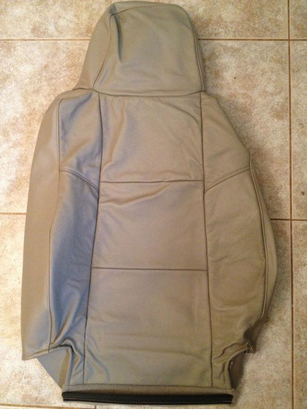 2004-2005 ford ranger factory original lh/driver seat cover (tan leather)