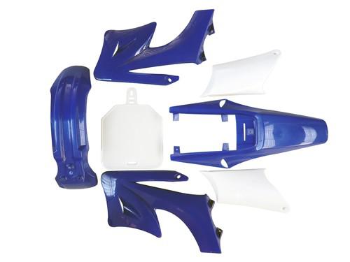 Motorcycle dirt bike body plastic fender for apollo orion 110c 150cc white blue