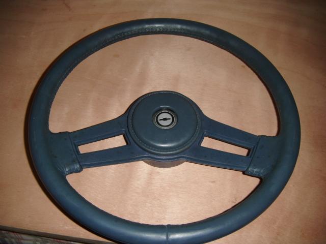 Monte carlo ss steering wheel 83-88 blue chevrolet chevy
