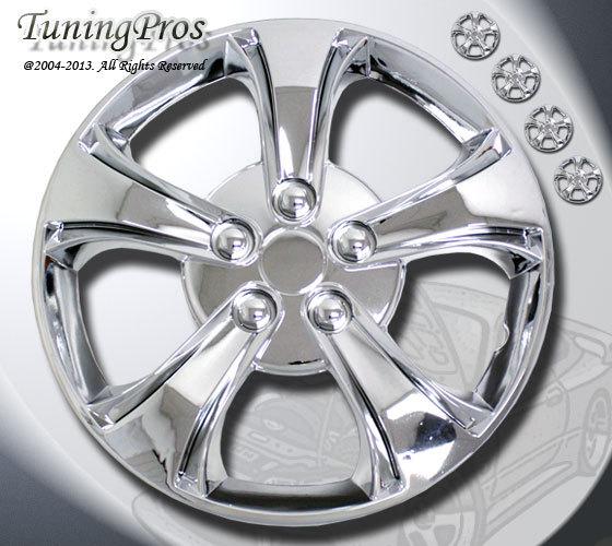 14" inch hubcap chrome wheel rim covers 4pcs, style code 616 14 inches hub caps