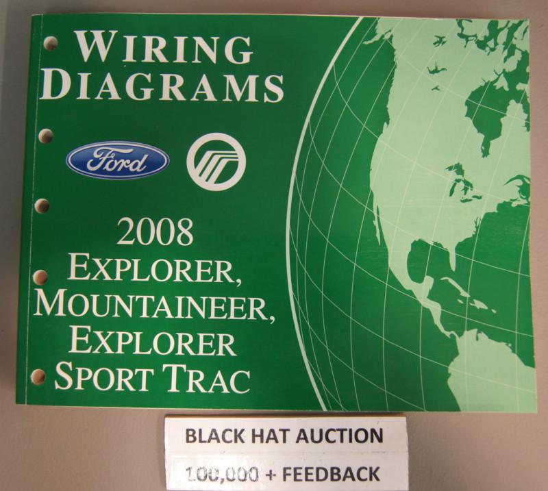 2008 ford explorer mercury mountaineer factory shop wiring diagrams manual