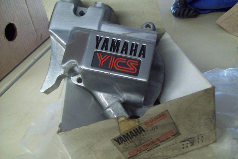 Genuine yamaha,1982-83 xz550 vision lower thermostat cover housing water pump