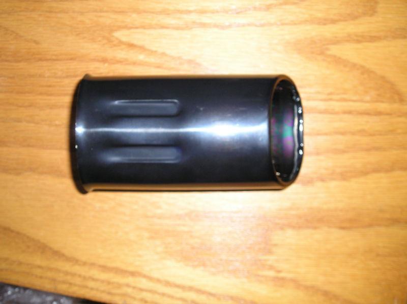 Bmw e36 325i ,325is new exhaust tailpipe tip black chrome 