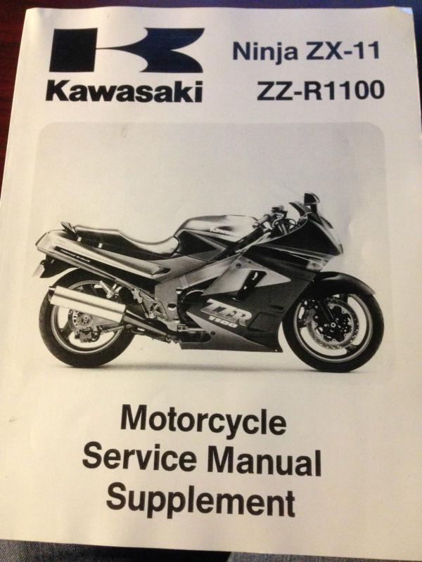 Kawasaki ninja zx-11 zzr-100 service manual