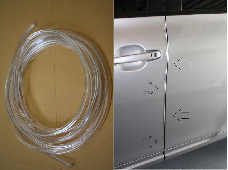 Car door bumper guard - 10 feet long - enough for all 4 doors (4dg5)