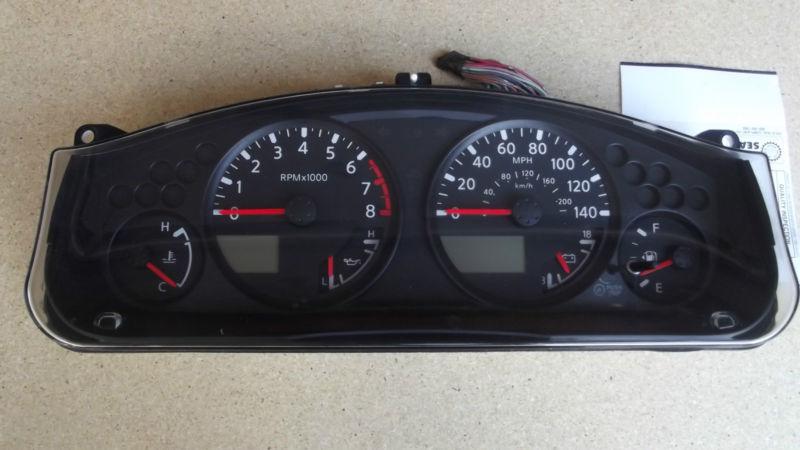 2007 nissan xterra  instrument cluster speedometer control panel oem