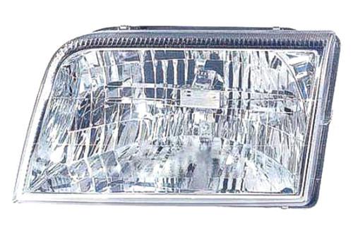 Replace fo2502222 - 06-08 mercury grand marquis front lh headlight lens housing