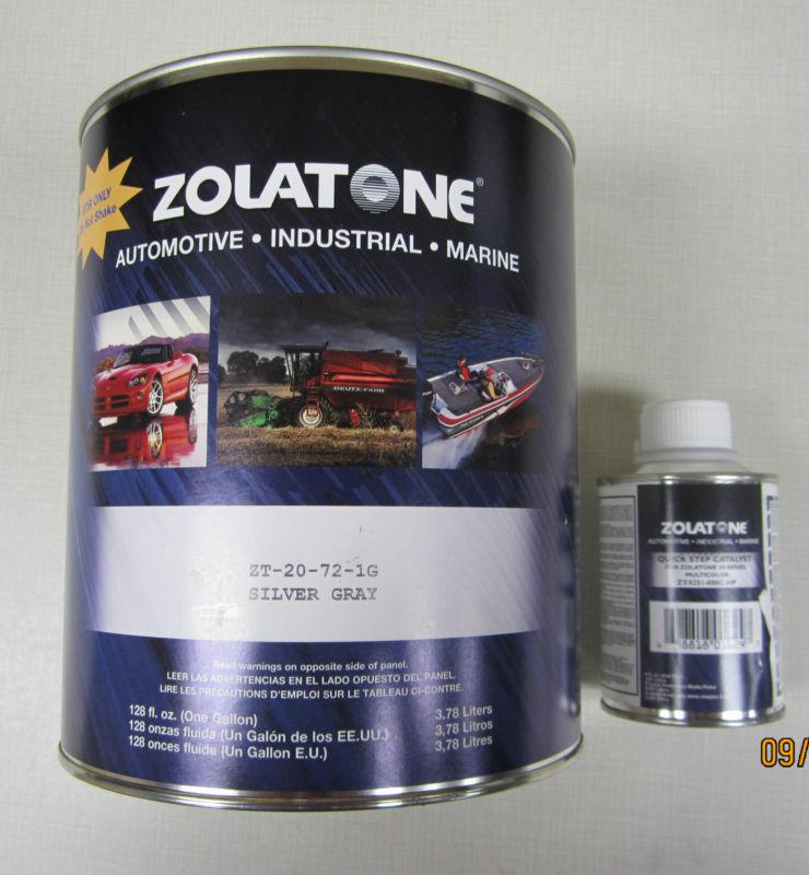 Zolatone zt-20-72-1g silver/gray paint with quick step catalyst