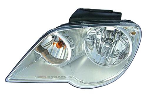 Replace ch2518120v - chrysler pacifica front lh headlight lens housing halogen