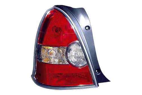 Replace hy2800142 - fits hyundai accent rear driver side tail light assembly