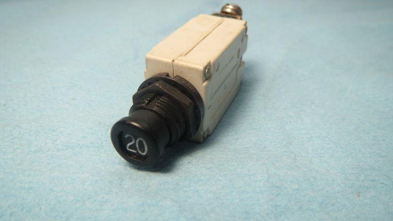 Klixon circuit breaker 20 amp p/n 7277-2-20