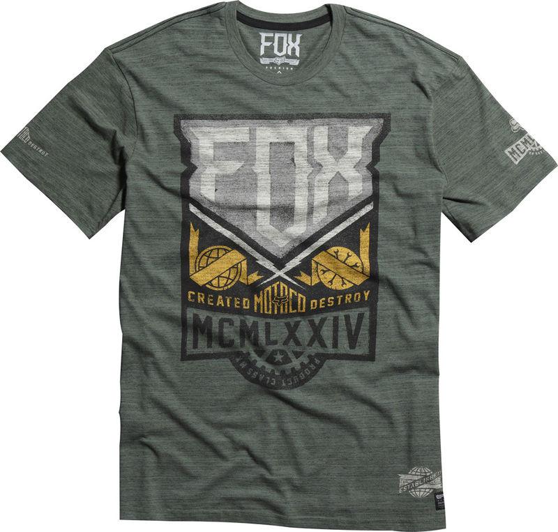 Fox open control military tee shirt t-shirt motocross t tshirt mx 2014