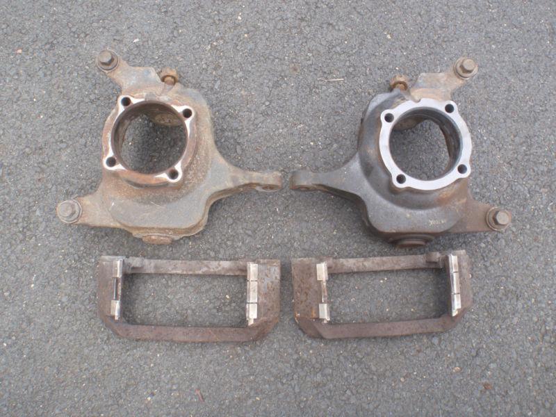 Ford f350 dana 60 50 ball joint front axle super duty steering knuckles 