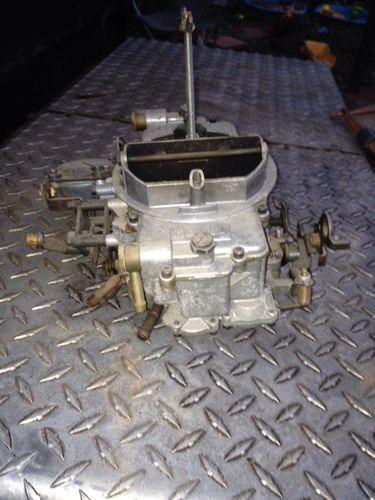 Holley 650 spread bore carburator manual choke 4 barrell quadrajet replacement