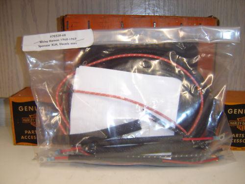 Harley sportster xlh  wiring harness 1968 to 1969