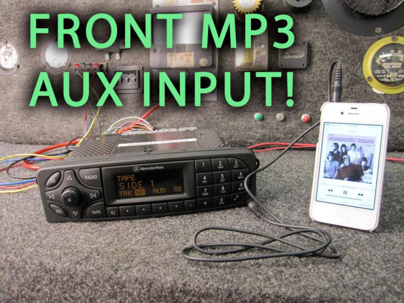 Mercedes c-class tape player radio mp3 ipod sat aux input cm1330 cm1011 cm1010