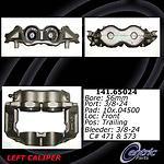 Centric parts 141.65024 front left rebuilt caliper with hardware