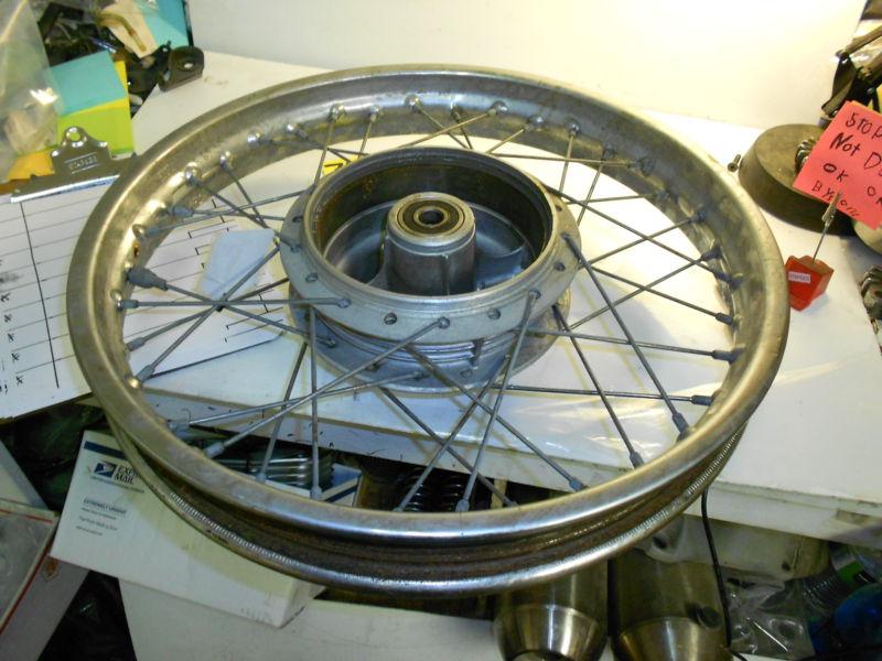 1975 honda cl360  rear  wheel