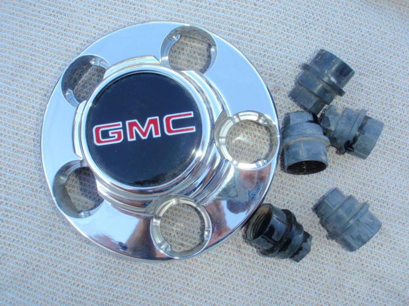 Gmc 1500 sierra yukon 5 lug truck van 1989 - 1999 center cap hubcap wheel cover