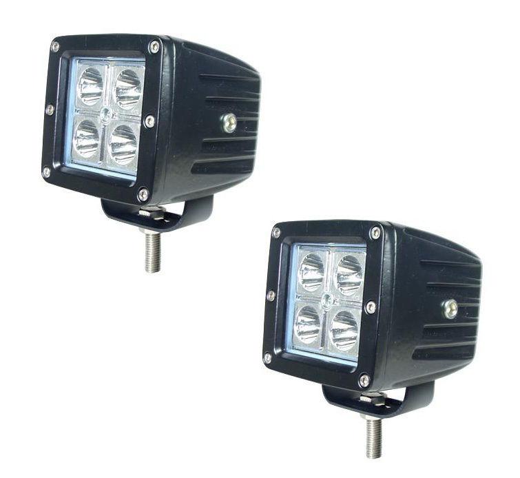Gp lighting 2x2 led lights single with mounting brackets (super bright led) 